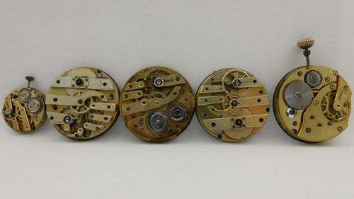 Lotto movimenti orologi da - x5,